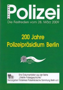 200 Jahre Polizeipräsidium Berlin 